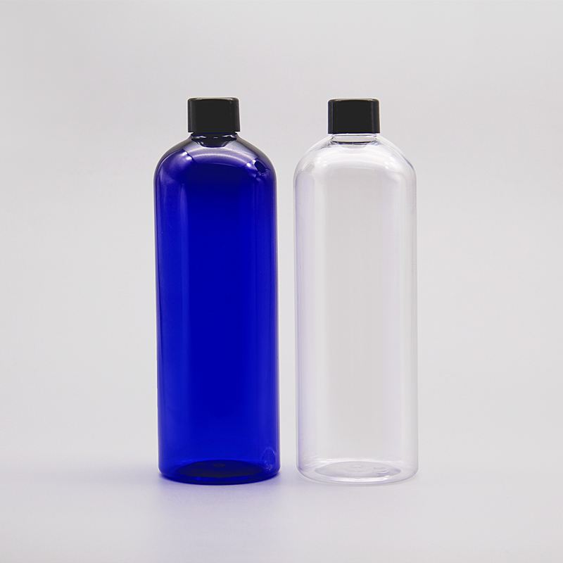 400ml Cosmetic Plastic Screw/Flip Cap Bottle