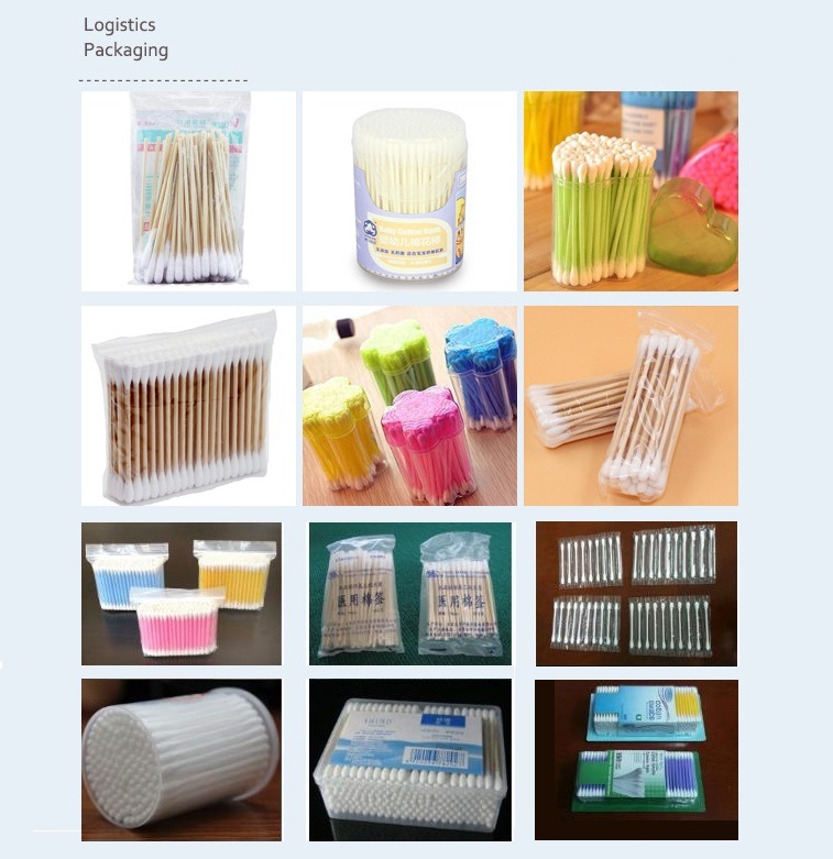 High Quality Medical Cotton Swab Making Machine with Drying and Packing