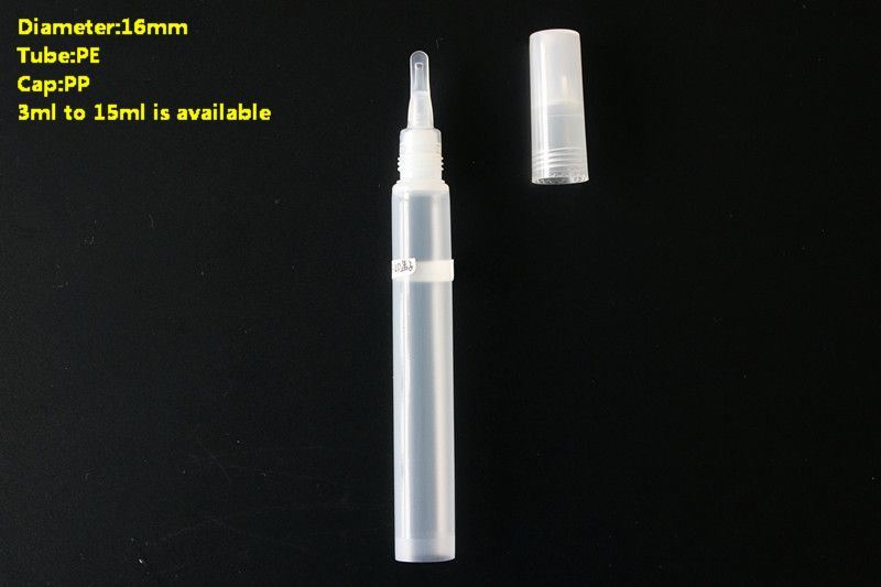 Lip Balm Brush Plastic Tube