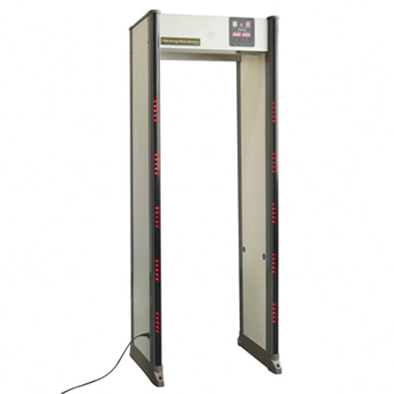 33 Zone LED Walk Through Metal Detector for Police
