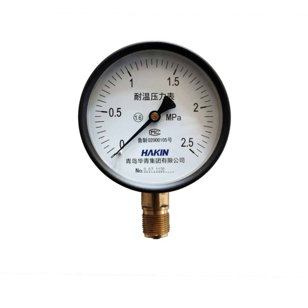 Heat - Resistant Pressure Gauge Manometer with Brass Radiator