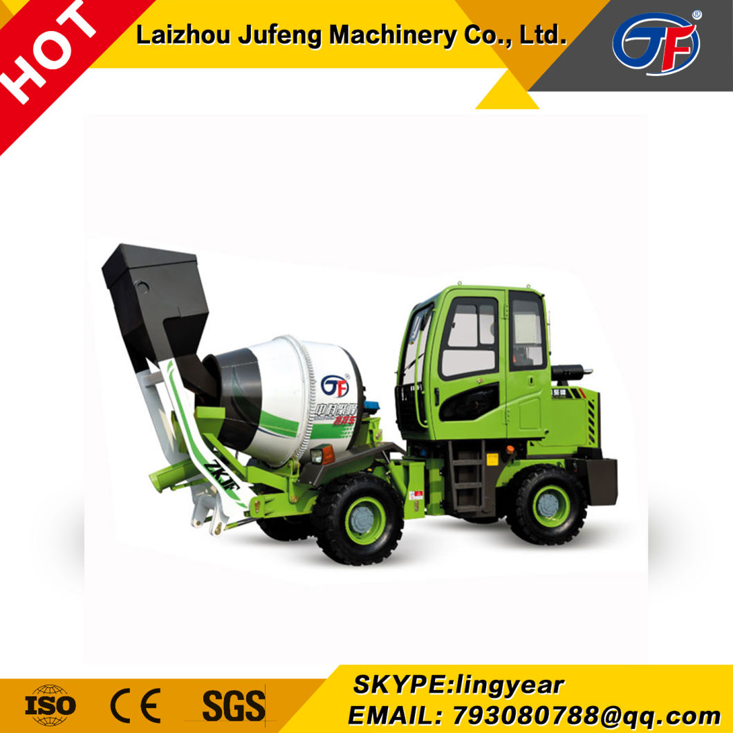 China Manufacturer 0.8 Cube Meter Cmt800 Self Loading Concrete Mixer Truck