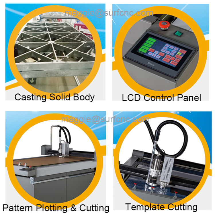 Automatic Sewing Machine Partner CNC Plastic Template Cutting Machine