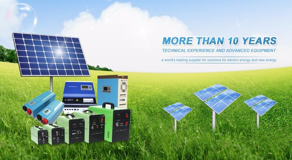 High Quality 20W Solar Power Supply Portable Solar Power System with Battery for Home