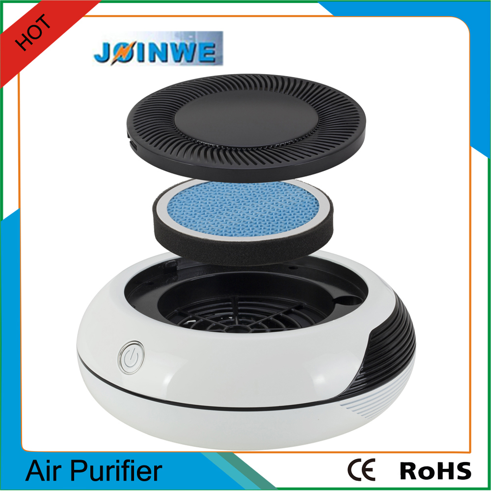 Ionizer HEPA Filter Active Carbon Filter Air Purifer for Vehicles