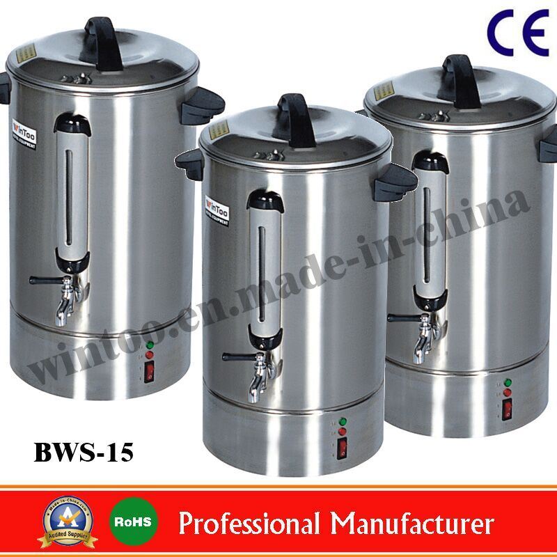 Automatic Thermostat Stainless Steel Electric Boiled Water Heater (BWS-15)