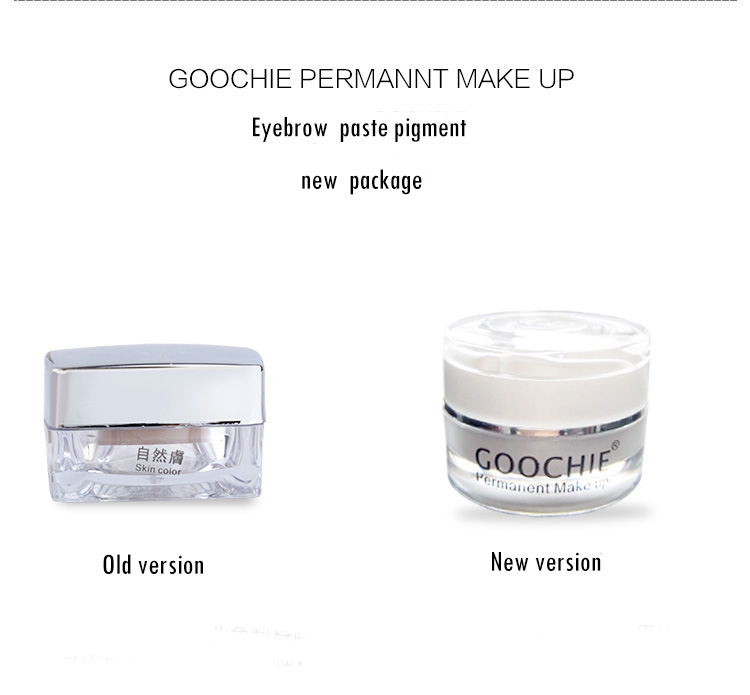 Goochie Permanent Makeup Eyebrow Tattoo Ink