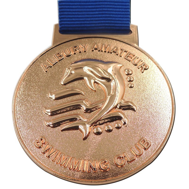 Hot Sale Guangdong China Manufacturer 3D Metal Swimming Medal