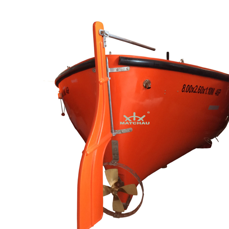 FRP Solas Approved 8 Persons Rescue Boat