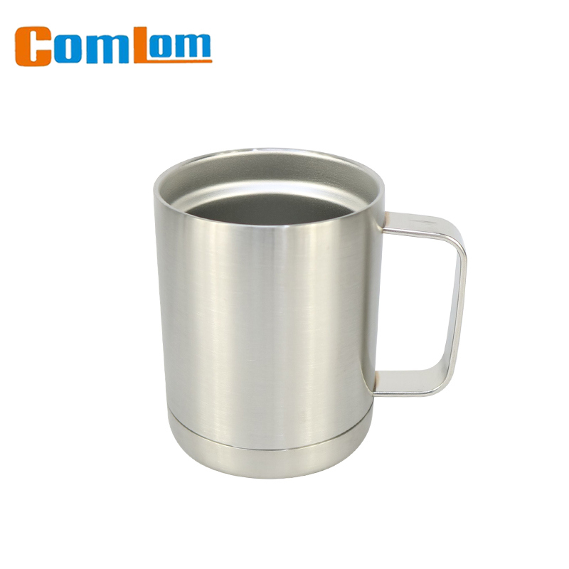 Cl1c-M114 Comlom 10oz Stainless Steel Double Wall Tumbler Cups Travel Coffee Mug