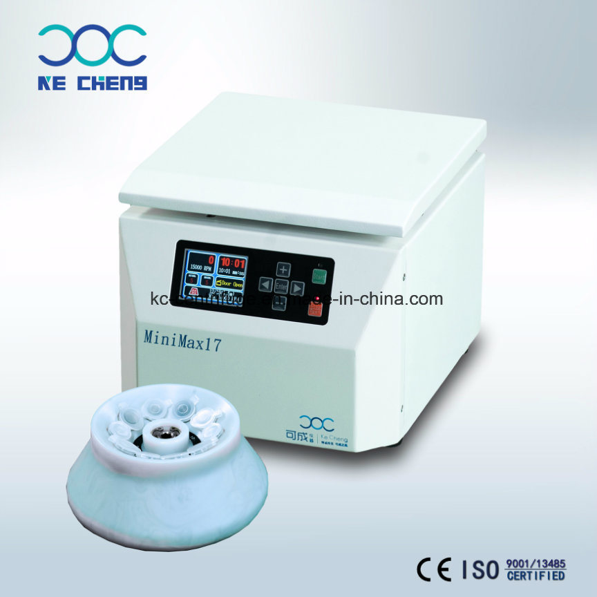 Laboratory 12 Tubes Centrifuge 1.5ml Rotor High Speed Mini LCD Screen Centrifuge for Microbiology