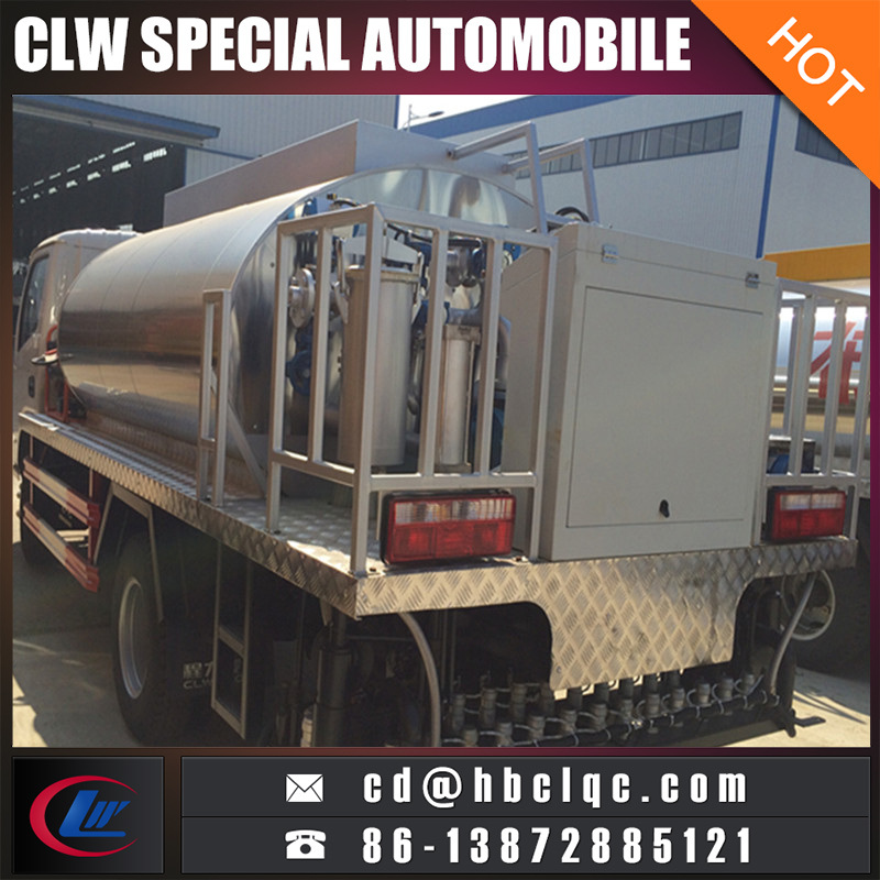 Semi Automatic Asphalt Sprayer Distribution Truck Asphalt Distributor