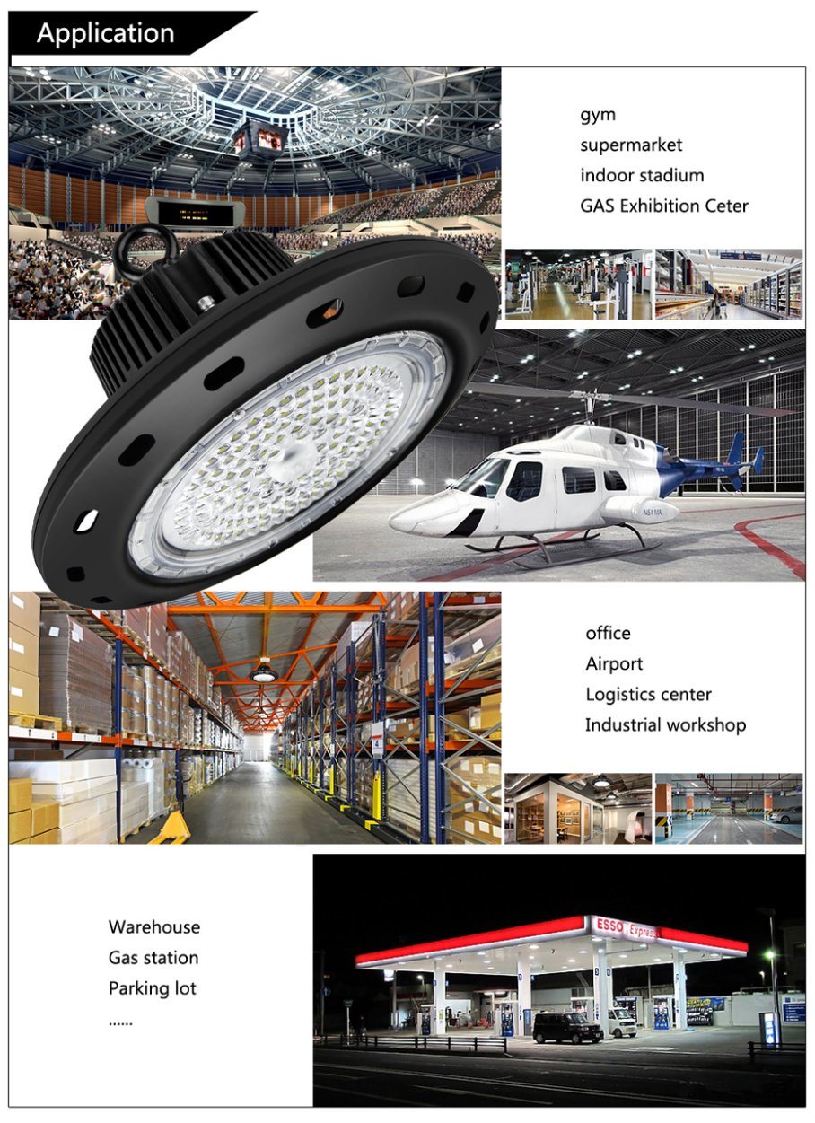SAA Approved Industrial UFO 150W LED Warehouse Light
