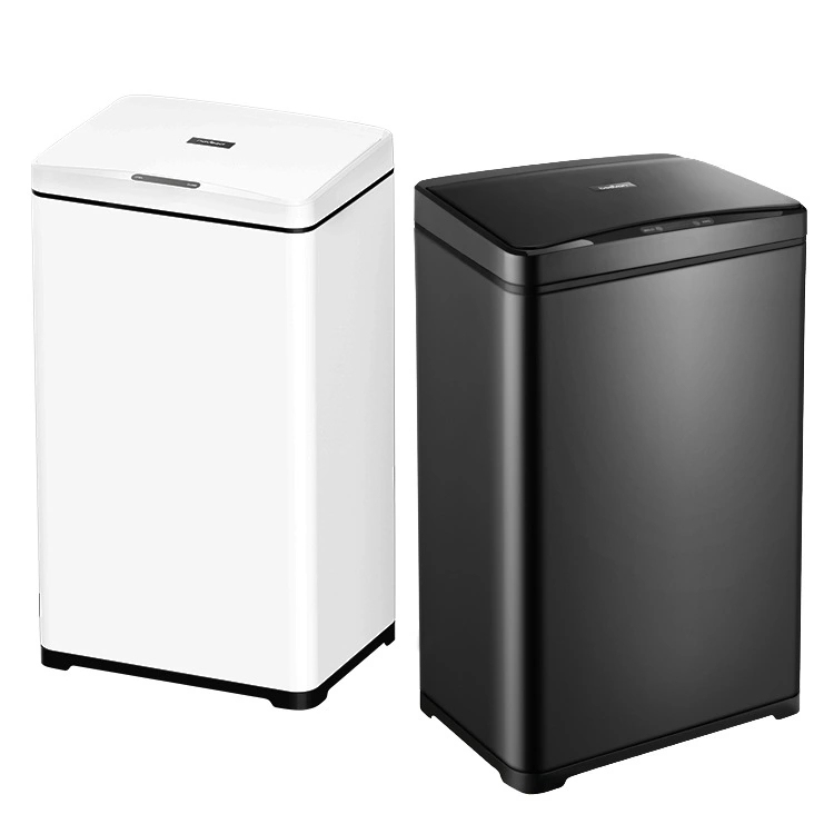 50L Plastic Smart Induction Waste Bin for Commercial Use