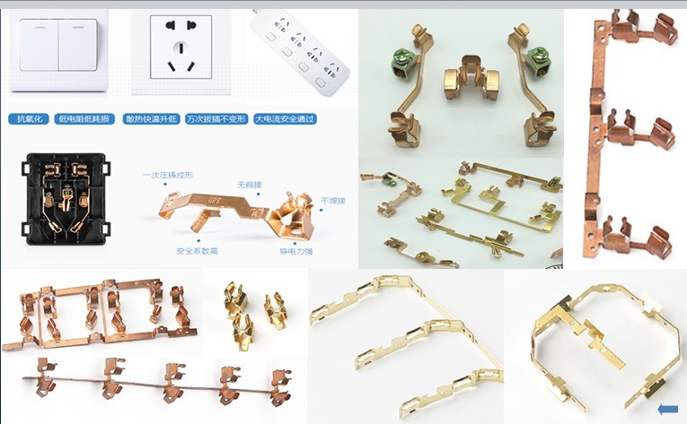 Customized Brass Aluminum Stainless Steel Sheet Metal Stamping Parts