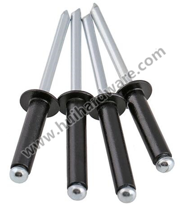 Aluminum/Steel Domed Head Open End Core-Pulling Blind Rivets