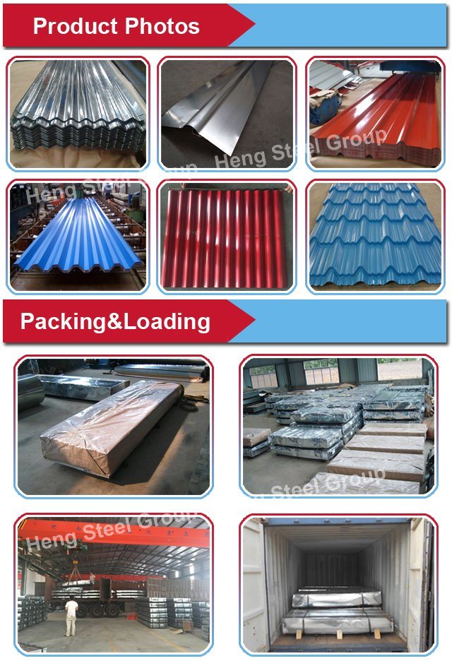 Galvanized Corrugated Steel Sheet with Low Price
