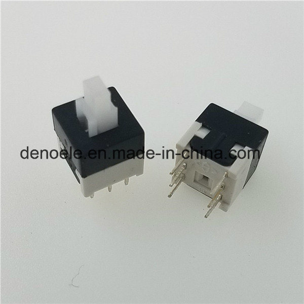 Double Row Self Locking Switch 6 Pin Key Pressure Switch