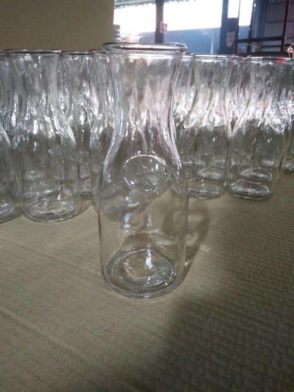Promotion Round Glass Jar for Juice Storage Factory Price