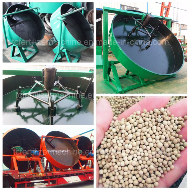 Sheep Manure Low Energy Consumption Organic Fertilizer Pan Granulator