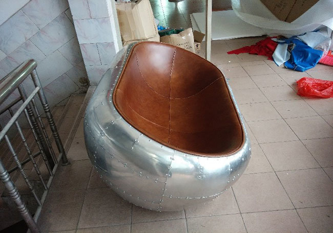 New Design Retro Aluminium Sofa