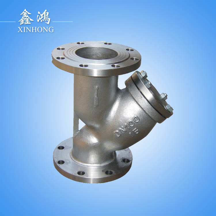 304 Stainless Steel Flanged Strainer Valve Dn20 Made in China