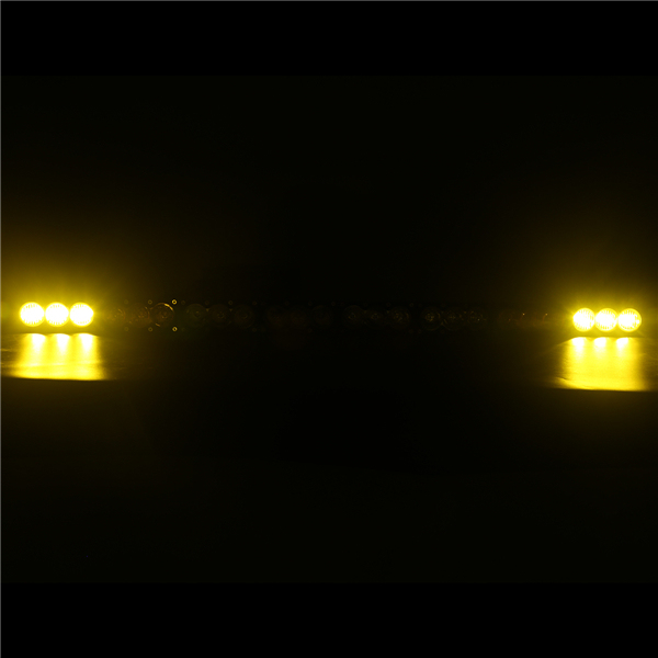 Waterproof IP67 240W 43 Inch Single Row LED Light Bar Amber White Dual Color 4X4 Offroad LED Light Bar Car