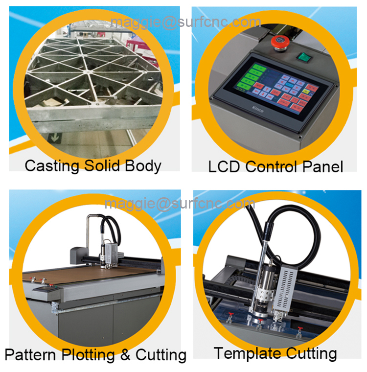 CNC Template Cutter Automatic Sewing Machine Partner