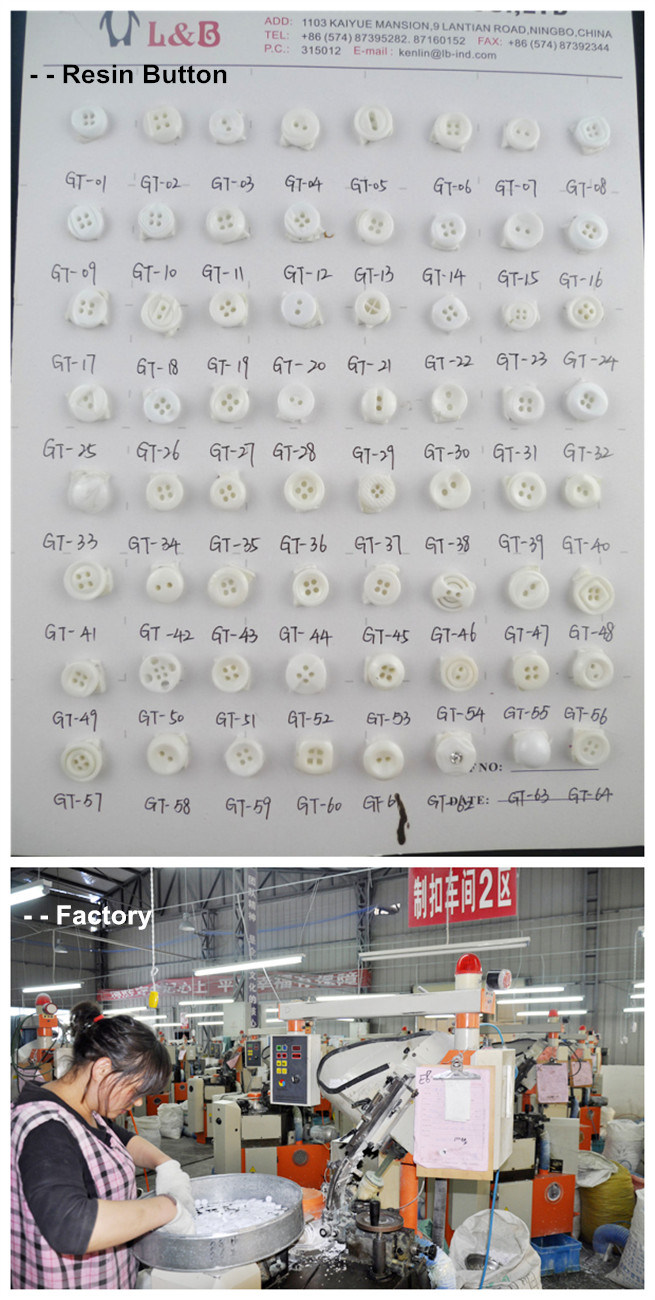 White Shank Hook ABS Pearl Button