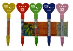 Cheap Promotional Recycle Paper Eco Roll Pen/Banner Pen