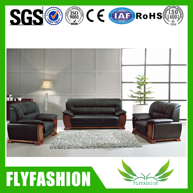 Modern Office Furniture Leather Sofa Set (OF-08)