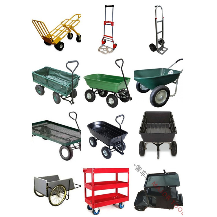 Steel Folding Platform Transportation Tooling Hand Trolley, Cart pH300