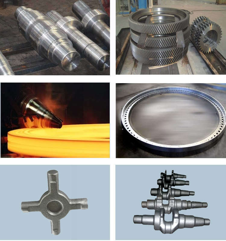 Customized Precision Steel Forging Gear Driving Spline Shaft