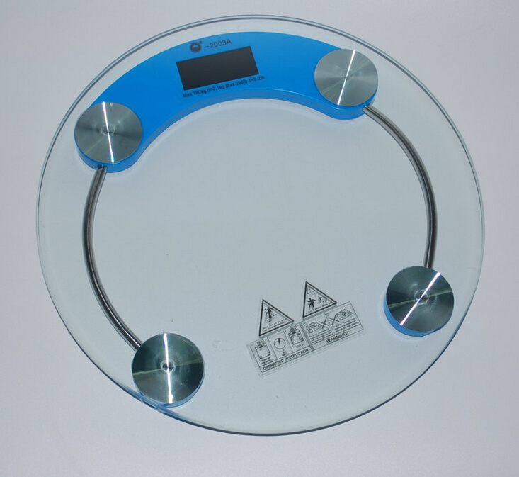 Glass Digital Bathroom Electronic Weighing Scale