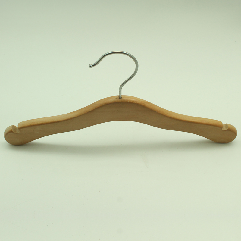 Yeelin Children Hanger/ Baby Clothes Hanger /Wooden Baby/Children Clothes Hanger (YLWD661215W-NTL1)