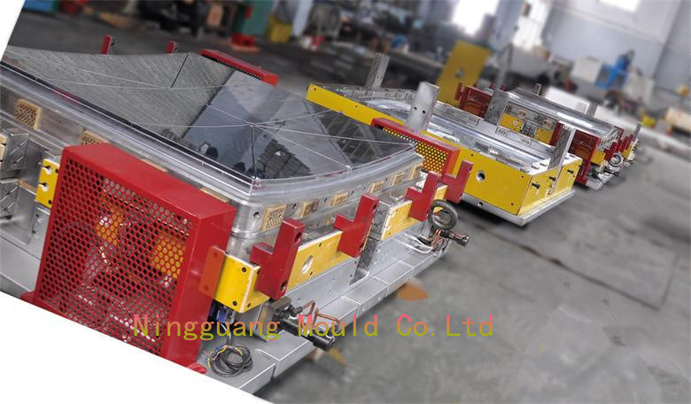 Plastic Injection Mould for Shopping Basket Parts