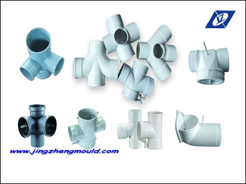 Injection Plastic PVC Pipe Fitting Elbow Mold (JZ-P-C-03-003-C)