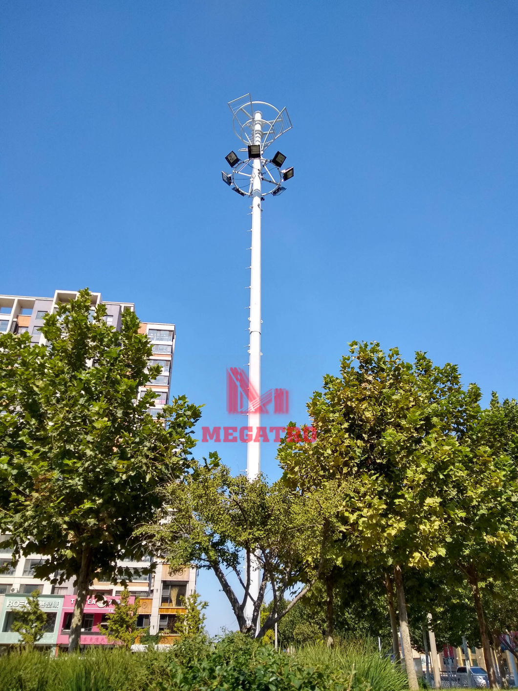 Megatro Light Pole with Lamp Pole