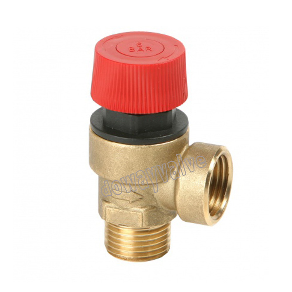 Brass Safety Valve for Heating System