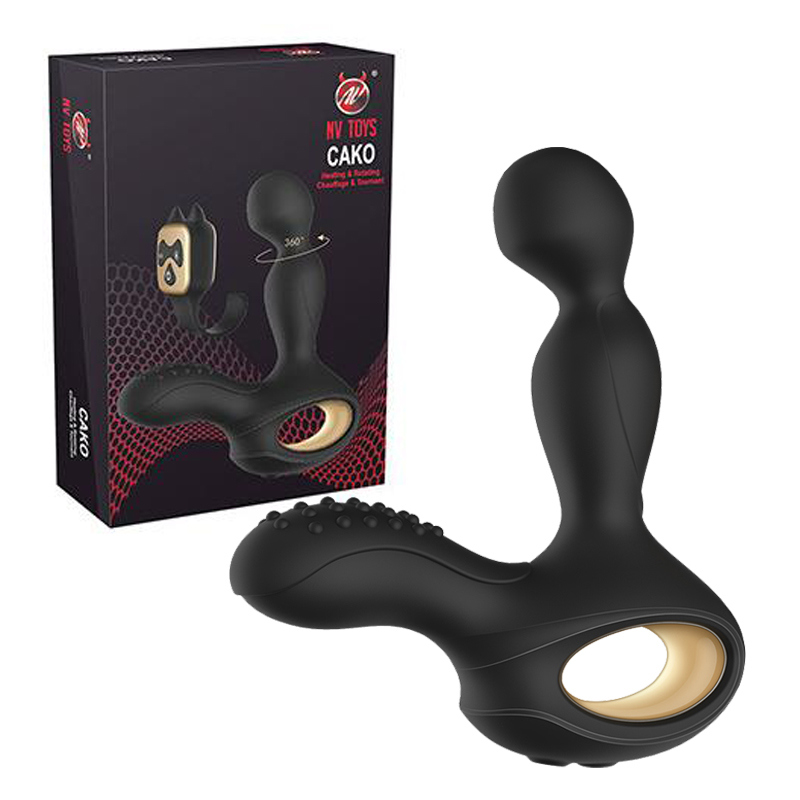 Wireless Remote Control 360 Degree Rotation Heating Male Prostate Massage USB Charging G Spot Prostat Vibrator for Anal Sex Toys