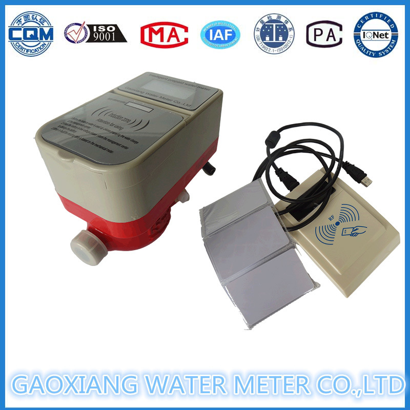 Multi Users Public Prepaid Water Flow Meter Dn15-Dn25