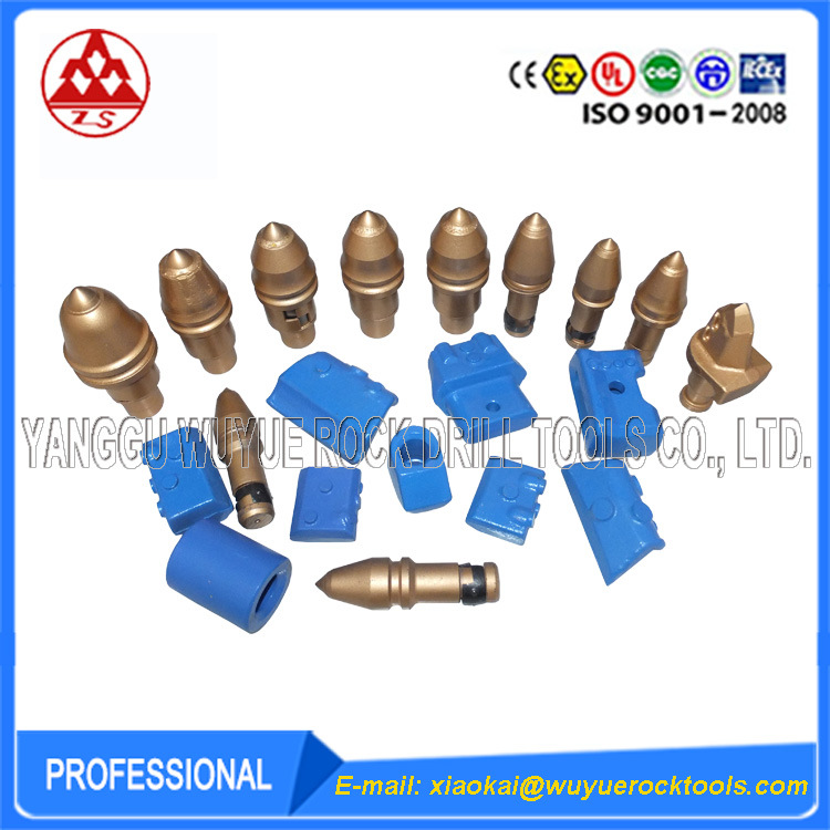 Conical Tools and Holders for Foundation Drilling