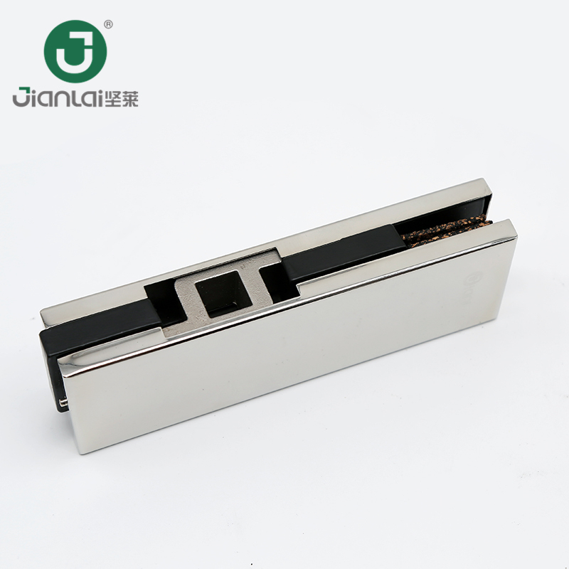 Frameless Glass Door Bottom Patch Fittings for 8~12mm Glass Door