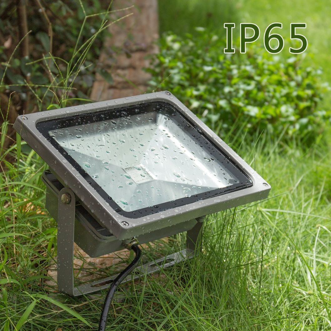 100W Outdoor RGB LED Floodlight with Color Changing Waterproof Security Lights