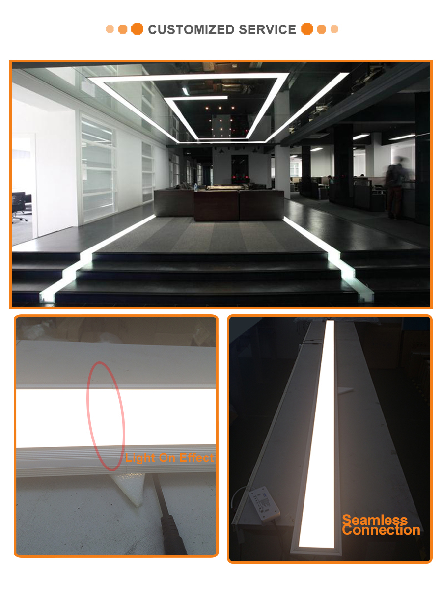Modern Square Lamp 300X300mm 600*600 Dimmable Mounted LED Panel Ceiling Light PF0.9 100lm/W CRI80