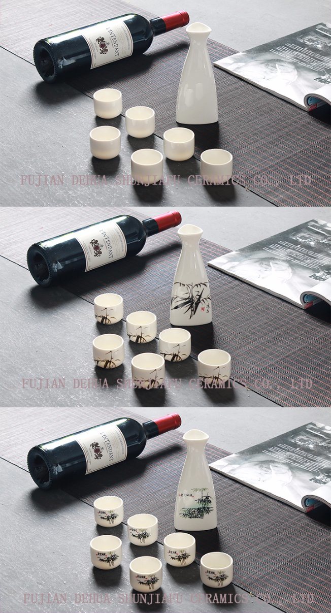 Triangle Wine Set, Ceramic Utensils Cup Wine, Wine to Drink Wine