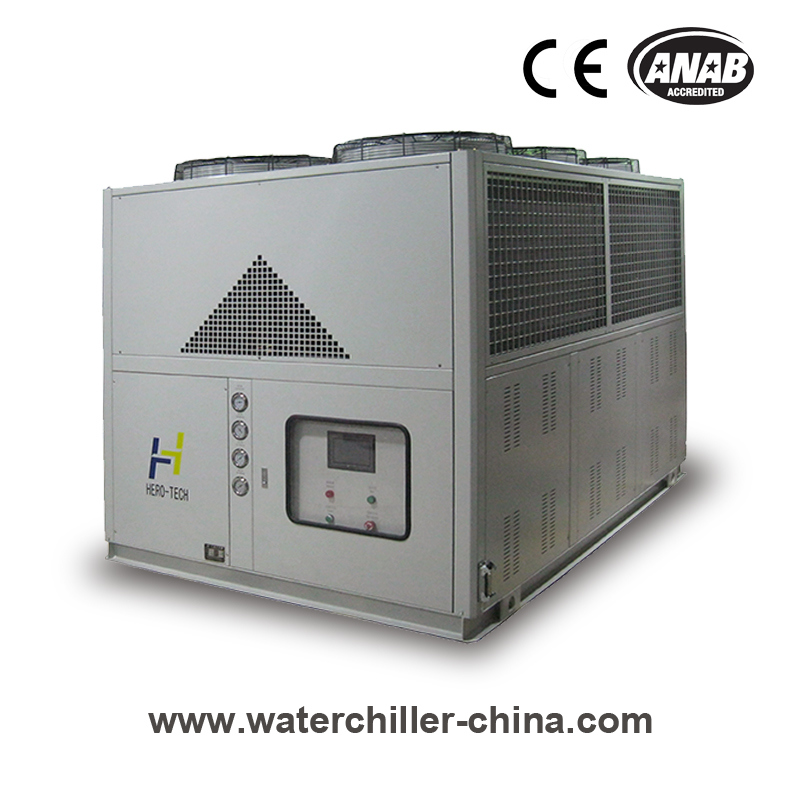 Piston Compressor Air Cooled Industrial Water Chiller 30HP