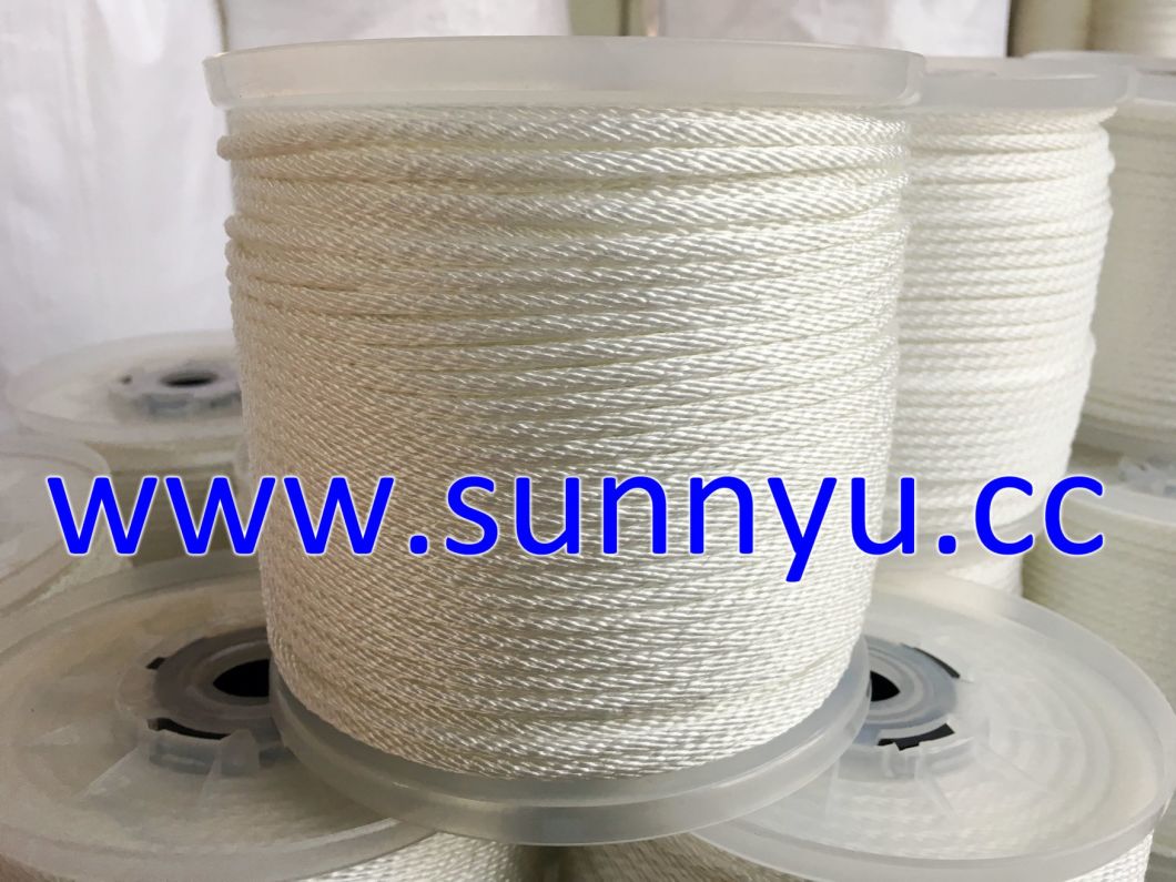 Solid Braided Rope, PP/Polyester 12 /18 Strand Rope