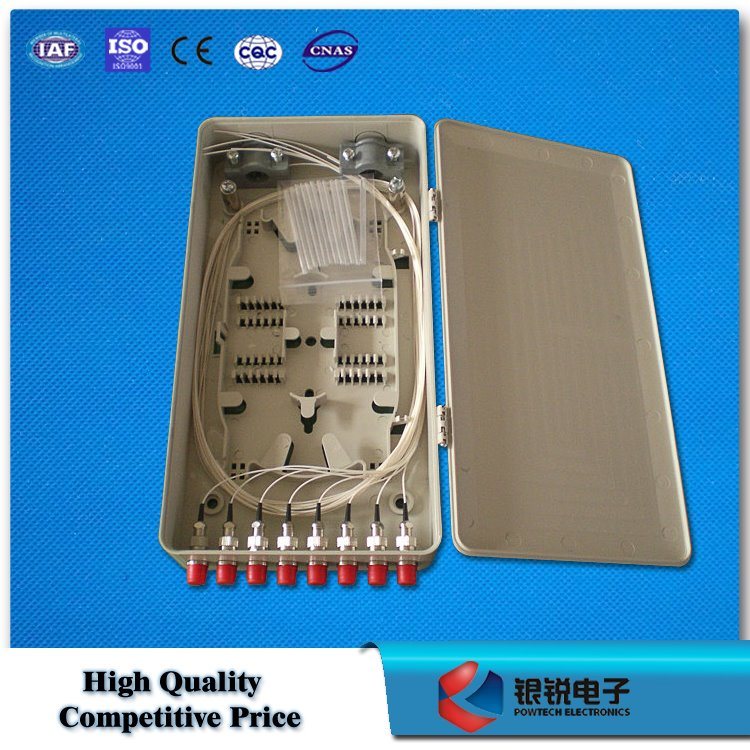 Wallmount Type 8 Port Fiber Optical Patch Panel ODF Distribution