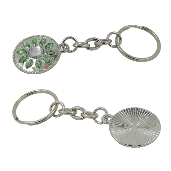 Metal Enamel Icecream Keyring